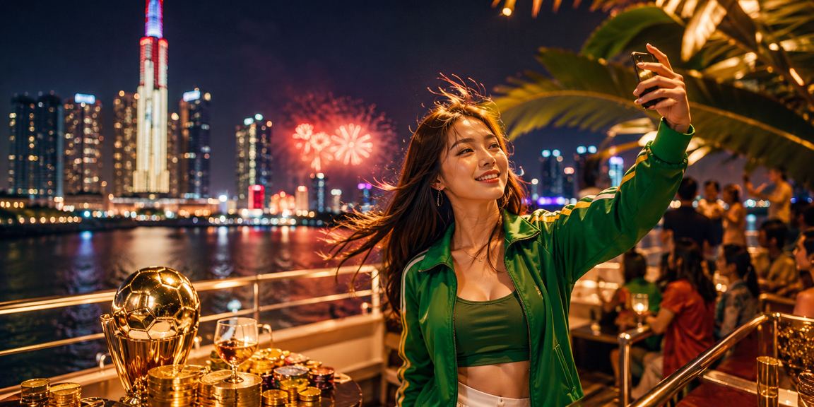 Người dùng TP.HCM xem kết quả xổ số trực tuyến tại chợ đêm trên điện thoại