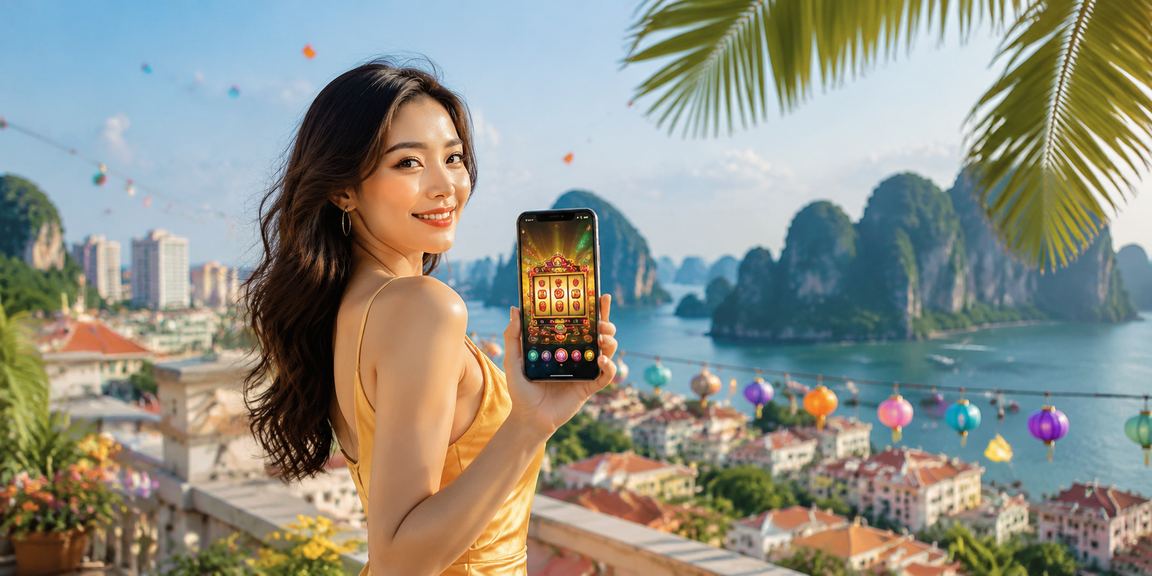 Người dùng Ninh Bình xem bóng đá và cá cược thể thao trên điện thoại trong lễ hội